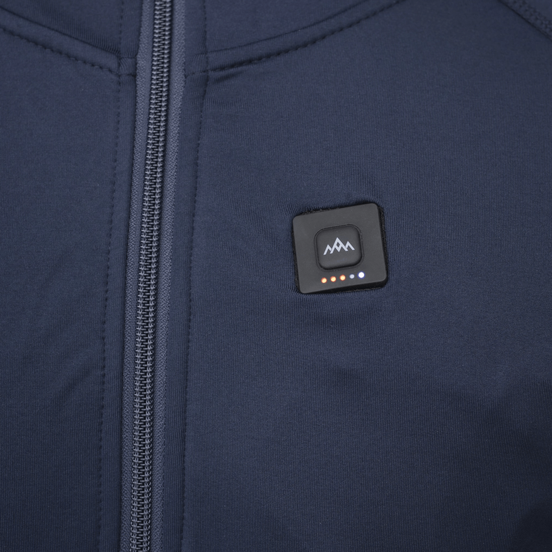 HeatX - Heated Anyday Zipfleece Herr Navy/Blå