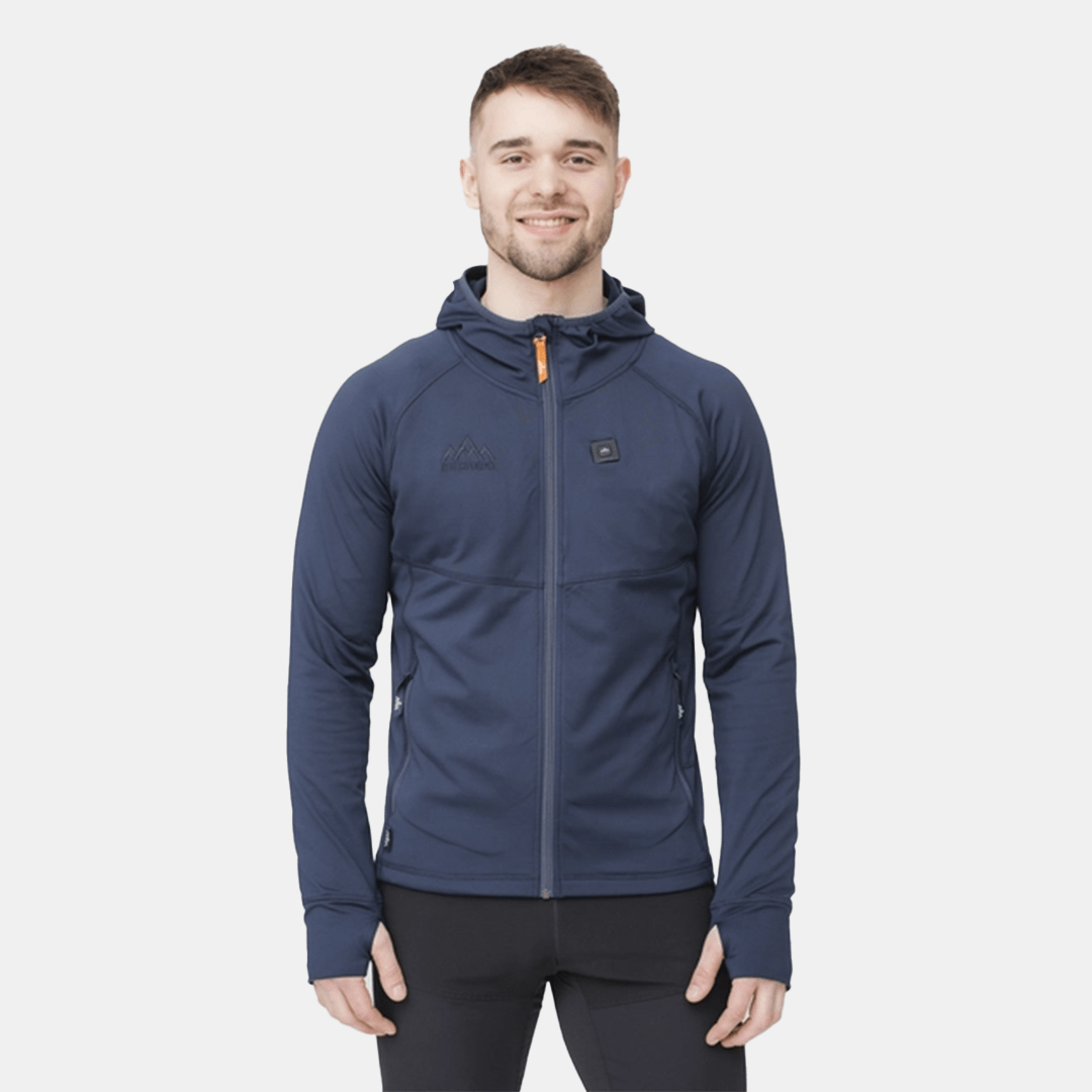 HeatX - Heated Anyday Zipfleece Herr Navy/Blå