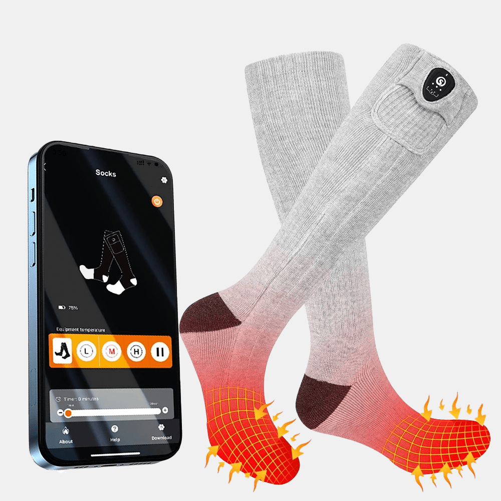 Savior Heat - Värmestrumpor med Bluetooth och App-styrning