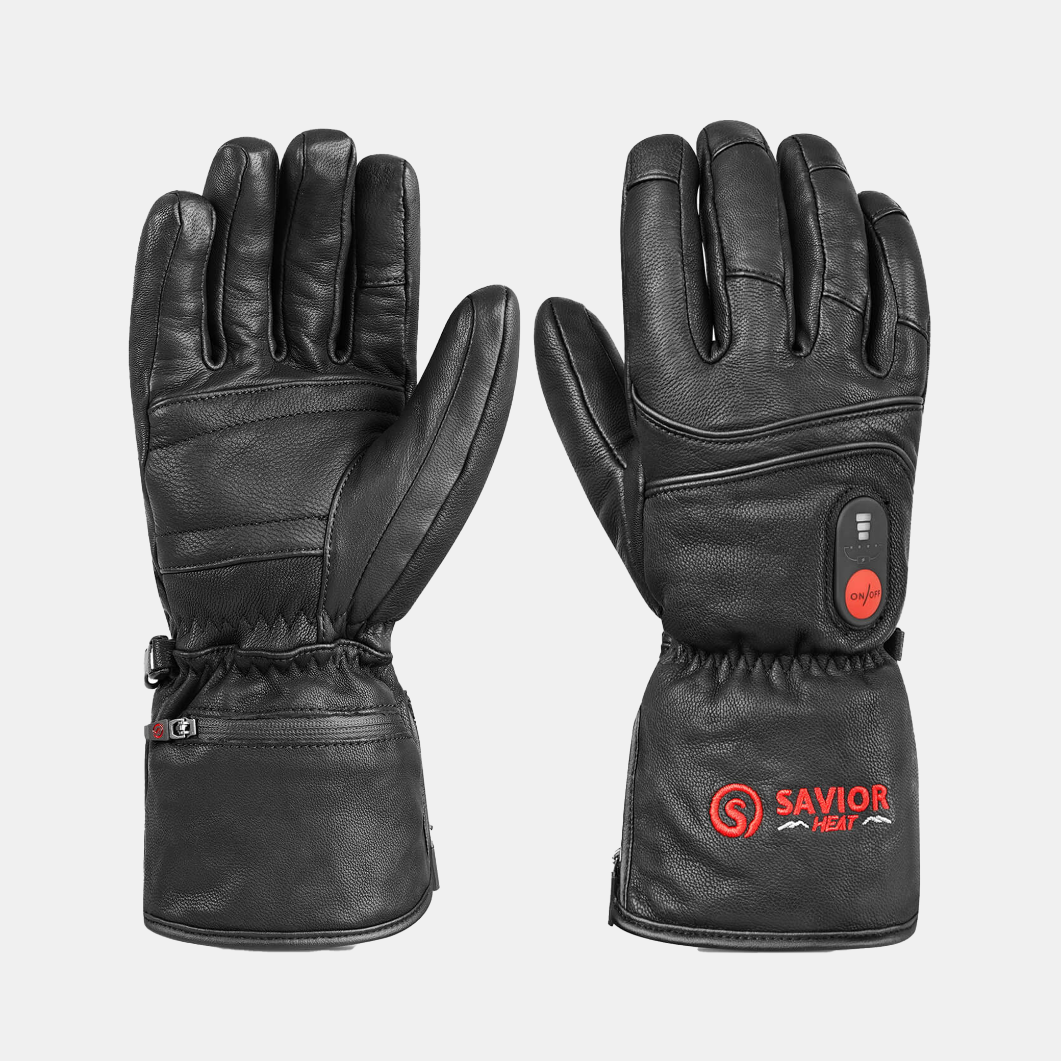 Savior Heat - Värmehandskar i läder
