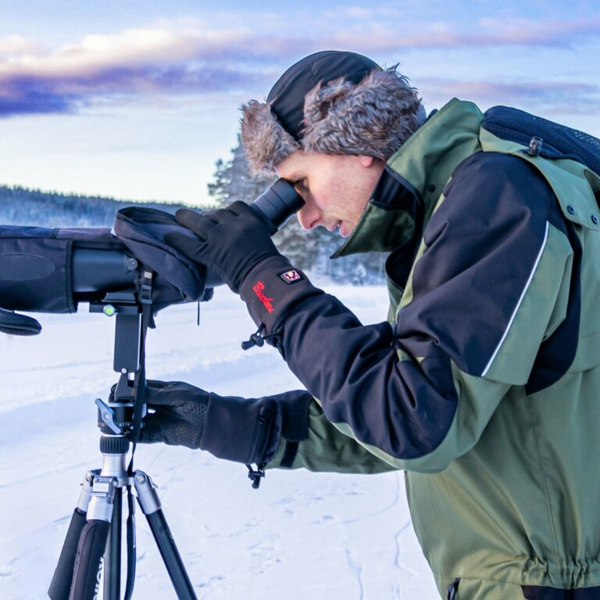 Bucken – Supertunna Värmehandskar med Batterier & USB-laddning