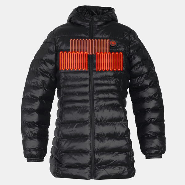 Glovii - Värmejacka Dam Svart