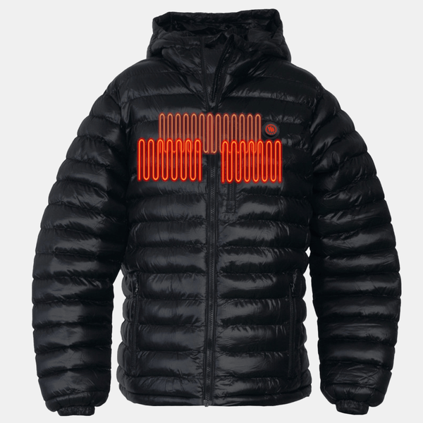 Glovii - Värmejacka Herr Svart