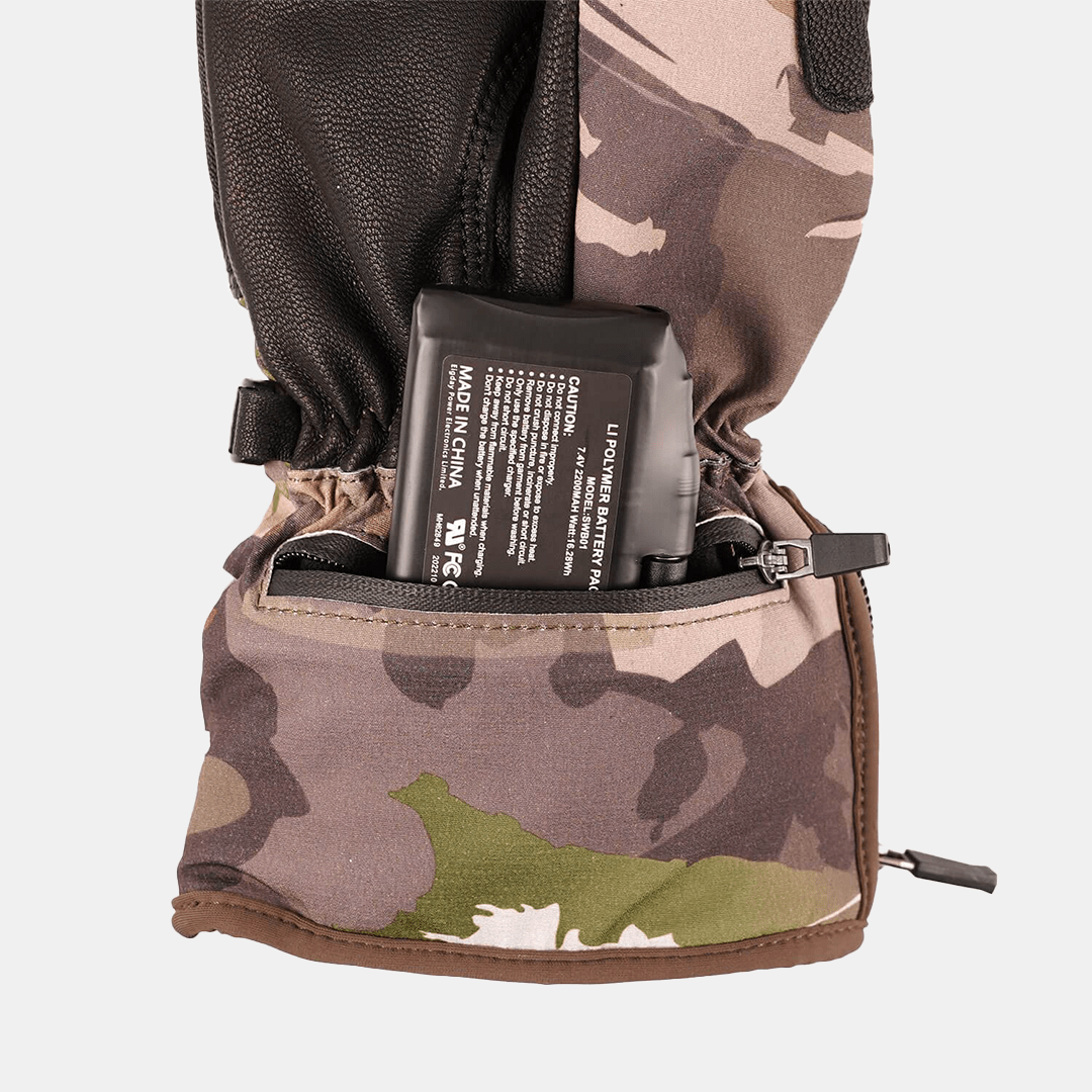 Savior Heat - Camouflage Värmehandskar för Jakt, Värmehandskar, från Savior Heat, hos Heat North