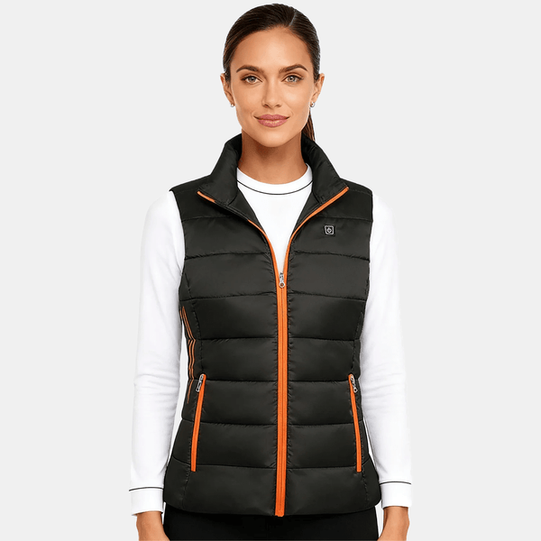 Savior Heat - Dam Värmeväst Slim Fit med uppladdningsbart batteri